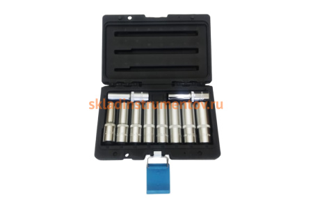 Набор головок глубоких (10 шт; 10-19 мм; 1/2") AIST 409110 00-00016453