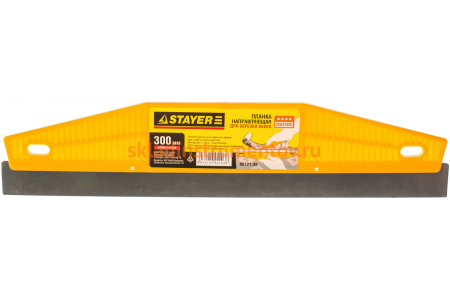 Направляющая планка для обрезки обоев STAYER нержавеющая сталь 300 мм 06121-30