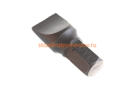 Вставка-бита 5/16"DR шлицевая, SL12, 30 мм Ombra 556512 55960