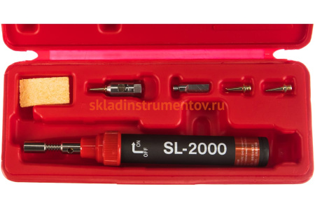 Газовый паяльник с 4 насадками ProsKit 8SL-2000N 00153911 Газовый паяльник с 4 насадками ProsKit 8SL-2000N 00153911