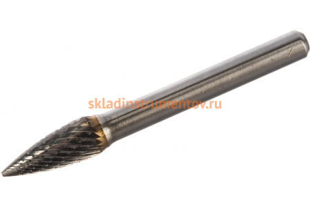 Бор-фреза форма G парабола с заостренной головой (8x19 мм; хвостовик 6 мм) D.BOR 9F-16080K02D