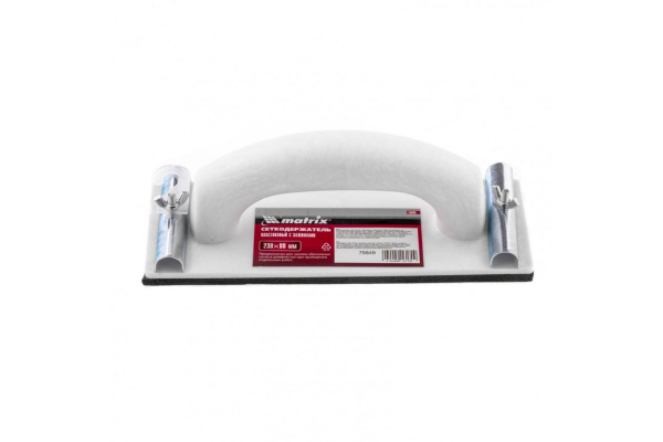 Пластиковый сеткодержатель с зажимами MATRIX 230х80 мм 75849