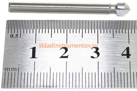 Зенковка (5х4х40 мм; Z3; 90°; HSS) Bucovice Tools 746050