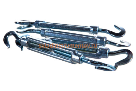 Талреп крюк-крюк DIN 1480 10 шт. (М8; ТФ5) Зубр 4-304365-08