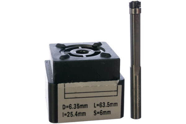 Фреза PRO обгонная монолитная (6.35х25.4х63.5 мм; S 6 мм) CMT 706.0625