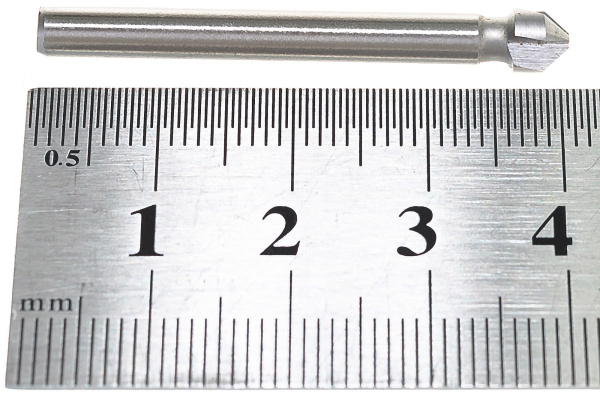 Зенковка (5х4х40 мм; Z3; 90°; HSS) Bucovice Tools 746050