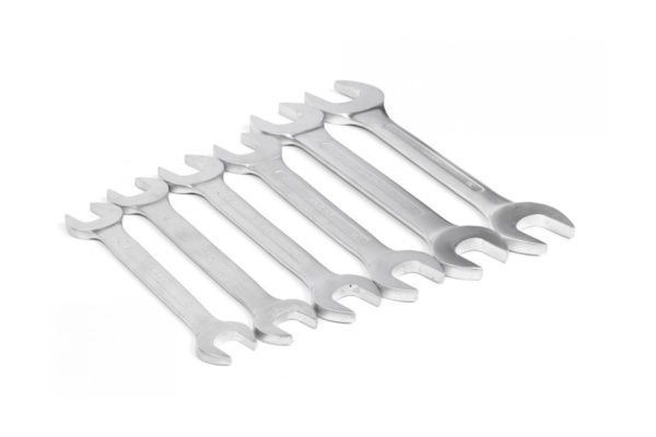 Набор ключей HORTZ гаечных двусторонних 6шт. 22-41 сат.фин.HOR 116206