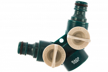 Распределитель двухканальный 3/4" для системы полива Raco 4250-55255C