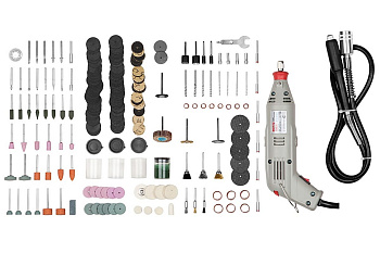 Гравер ЗУБР ЗГ-130ЭК + 219 предметов H219