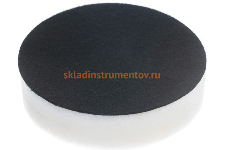 Полировальная самоклеющаяся поролоновая губка 125 мм 30 мм AV Steel AV-822530