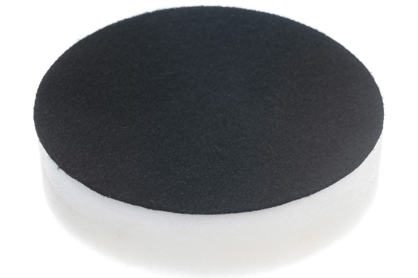 Полировальная самоклеющаяся поролоновая губка 125 мм 30 мм AV Steel AV-822530