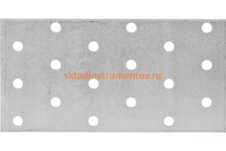 Соединительная пластина Зубр МАСТЕР 60х120мм, 1шт 310256-060-120