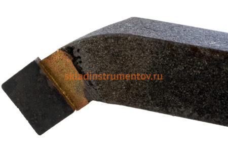 Резец проходной отогнутый (25х16х140 мм; ВК8) Техносталь 2102-0005 036223