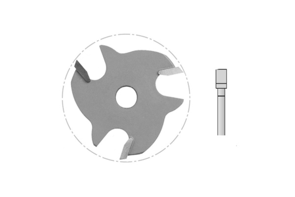 Фреза CMT-PRO пазовая дисковая (47.6x3.5 мм; Z3; B 8 мм) CMT 822.4735