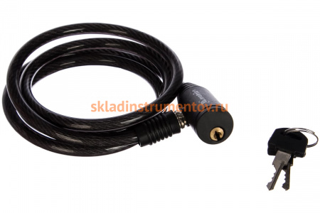 Тросовый универсальный замок MATRIX 8х1200 мм 91816