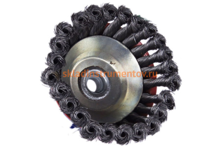 Щетка чашечная (125 мм; М14) для болгарки SANTOOL 060705-014-125