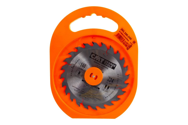 Диск пильный по дереву (160х20х1,6/2,6 мм; Z24) CMT 291.160.24H