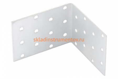 Равносторонний крепежный уголок Сибртех 2.0 мм KUR 160x160x80 мм P 46433