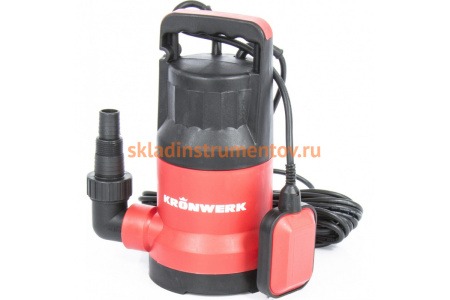 Дренажный насос KRONWERK KP600 97230 Дренажный насос KRONWERK KP600 97230