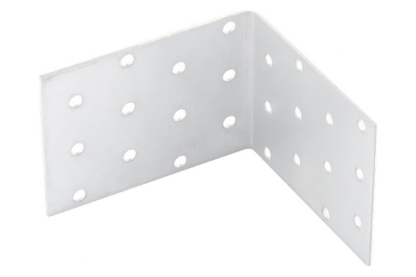 Равносторонний крепежный уголок Сибртех 2.0 мм KUR 160x160x80 мм P 46433