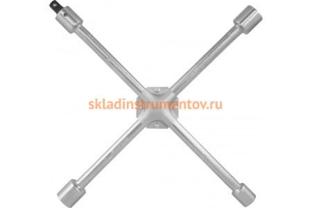 Усиленный баллонный крестообразный ключ с переходником Thorvik CRTW40AD 52511