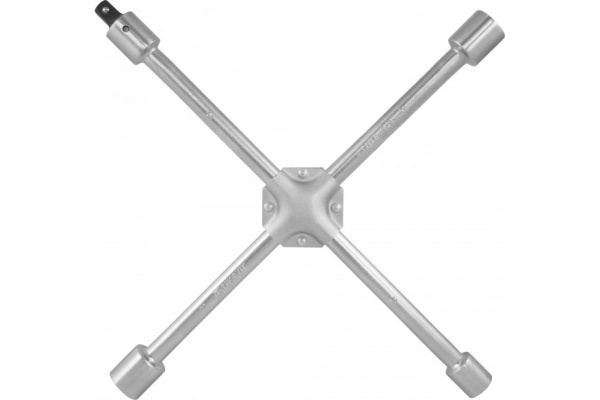 Усиленный баллонный крестообразный ключ с переходником Thorvik CRTW40AD 52511