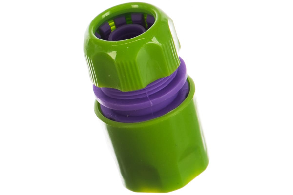 Соединитель пластмассовый быстросъемный для шланга 1/2" PALISAD 66135