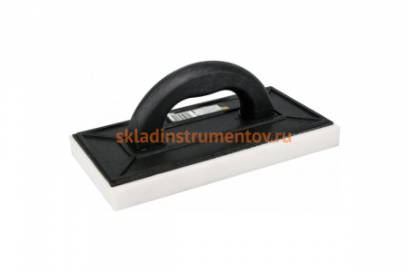 Штукатурная терка VOREL 140х280мм с плотным поролоновым покрытием пластмассовая 6530