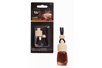 Подвесной ароматизатор Airline Бутылочка бодрящий кофе AFBU075