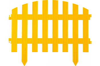 Декоративный забор Grinda АР Деко 28x300 см желтый 422203-Y