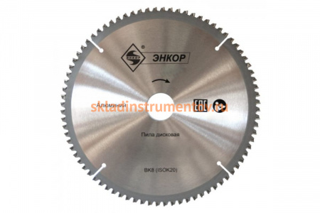 Диск пильный по алюминию (216х30 мм; z60) Энкор 48855