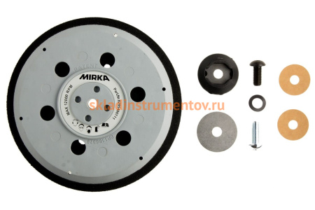 Диск-подошва 150 мм, 57 отверстий UNI 5/16 +M8 Festool Multi-Jetstream Mirka 8295486111