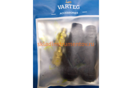 Вилка кабельная 2 шт/уп VARTEG 10-25 Foxweld 6604