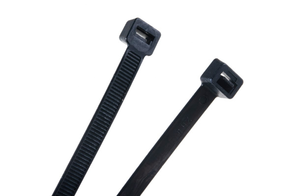 Пластиковые хомуты СИБРТЕХ, 400 х 8 мм, черные, 50 шт 45581