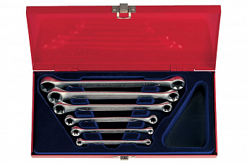 Набор накидных ключей KING TONY Е6-Е24, 6 шт. 1406PR