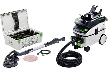 Шлифовальная машинка FESTOOL PLANEX LHS225-SW с пылеудаляющим аппаратом CTL36 Set 575448