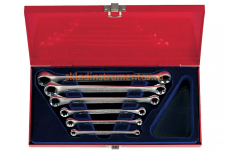 Набор накидных ключей KING TONY Е6-Е24, 6 шт. 1406PR