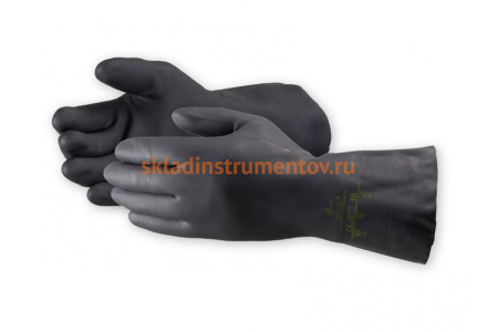 Неопреновые противокислотные индустриальные перчатки Kraftool NEOPREN р. XXL 11282-XXL_z01