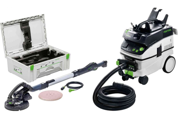 Шлифовальная машинка FESTOOL PLANEX LHS225-SW с пылеудаляющим аппаратом CTL36 Set 575448