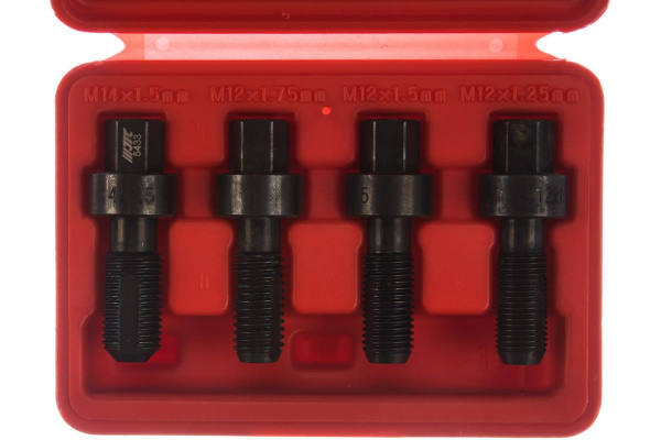 Набор метчиков для восстановления резьбы ступицы колеса JTC-5433