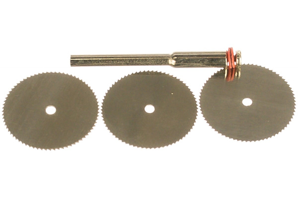 Отрезной круг STAYER по дереву пластику из нержавеющей стали с оправкой 3 шт. 29912-H3