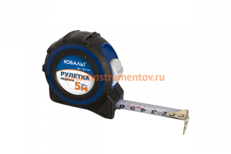 Рулетка КОБАЛЬТ Медиана 5м x 19мм 791-233