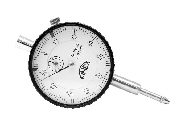 Индикатор часового типа Kinex ИЧ-10 0-10 мм, 0.01 мм, с ушком 1155-02-410