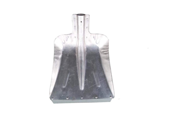 Оцинкованная лопата для снега без черенка СПЕЦ 320х350х0,8мм КПБ-234826