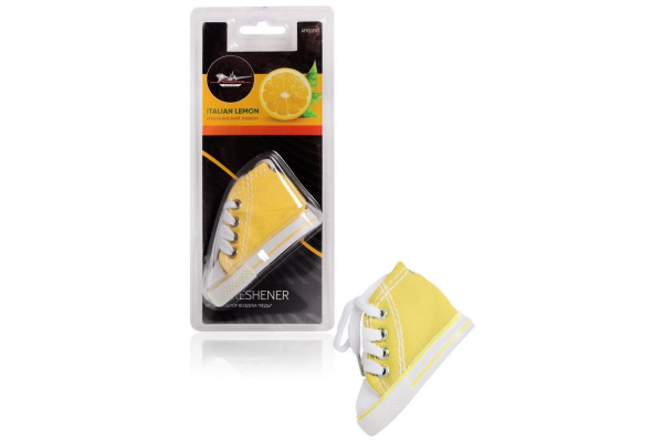 Подвесной ароматизатор Airline Кеды итальянский лимон AFKE050