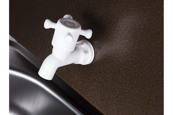 Дачный умывальник Вихрь КОМФОРТ без подогрева, нержавеющая мойка, цвет медь 74/4/11