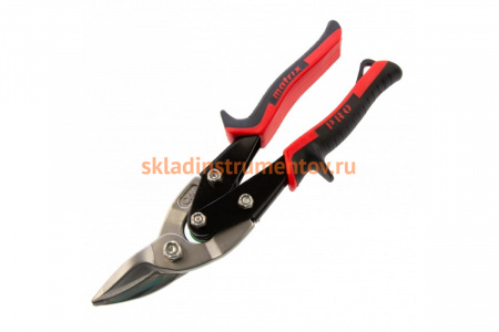Ножницы по металлу Matrix PRO 250 мм, правый рез, сталь CRMO, двухкомпонентные рукоятки 78324