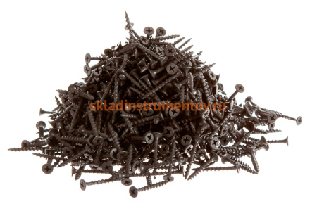 Саморезы универсальные оксидированные по дереву 750 шт. (3,5х35 мм; PH2; ТФ2) ЗУБР 4-300032-35-035