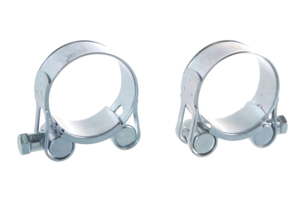 Металлические хомуты СИБРТЕХ, силовые, 36-39мм, ширина 20мм, шарнирный, W1, 2шт 47523