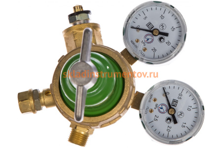 Редуктор для газового баллона (водород) БАМЗ БВО-80-4 Редуктор для газового баллона (водород) БАМЗ БВО-80-4